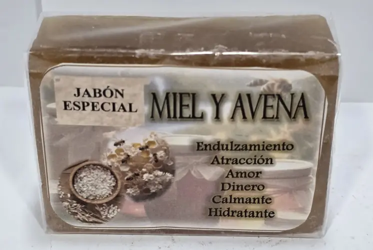 Jabón Miel y avena