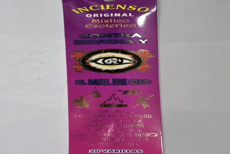 Incienso Contra envidia y el mal de ojo